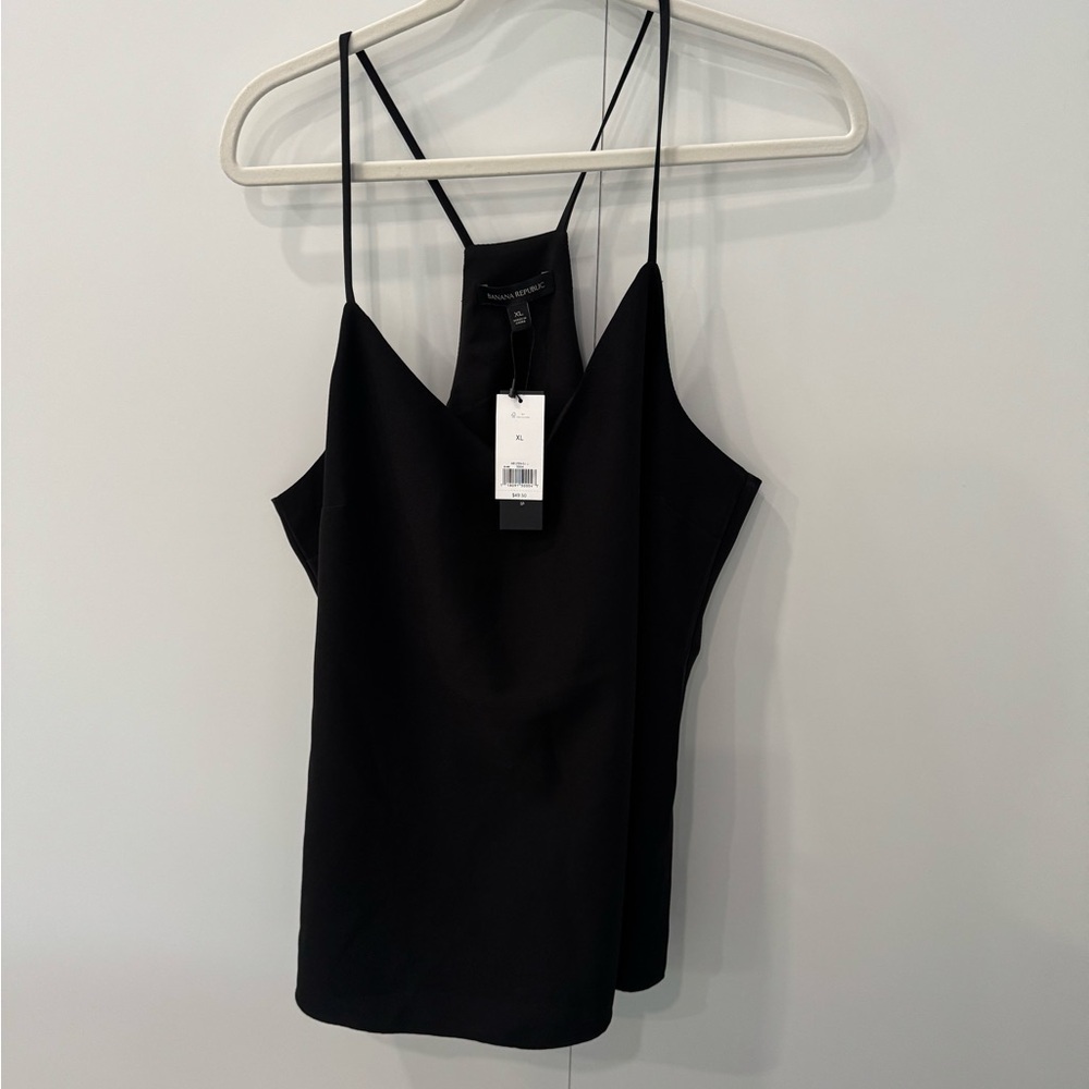 NWT - Banana Republic Elegant Black Women's Top